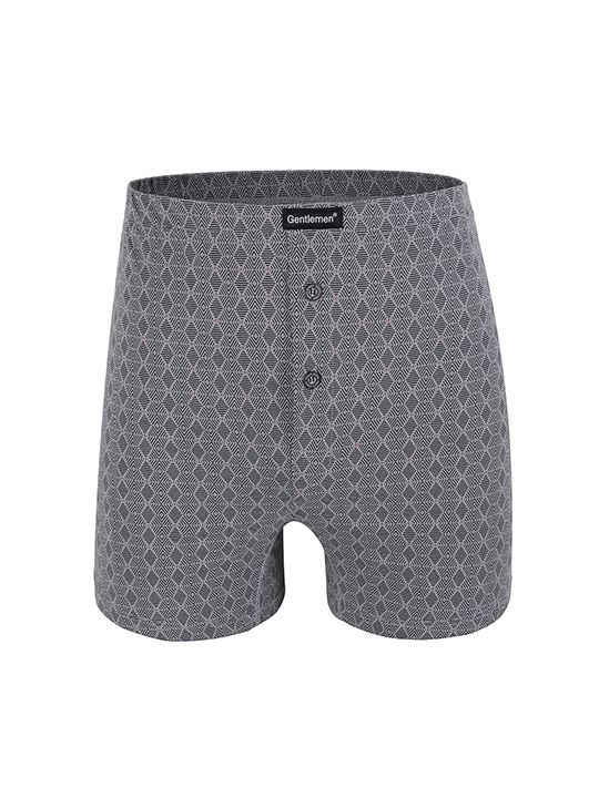 

Трусы мужские Gentlemen боксеры серые XXXL, Серый, боксеры