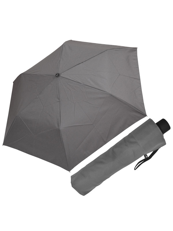 Зонт унисекс Ame Yoke Umbrella M53-B серый