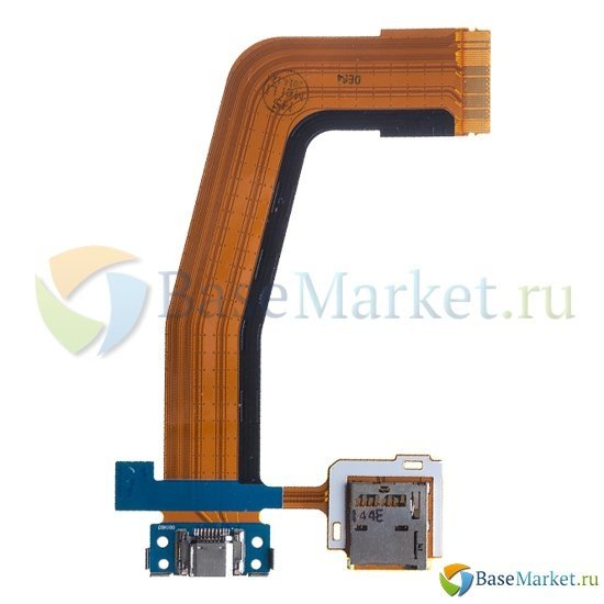 Шлейф BaseMarket для Samsung T800 Galaxy Tab S 10.5 на разъем зарядки/разъем MMC