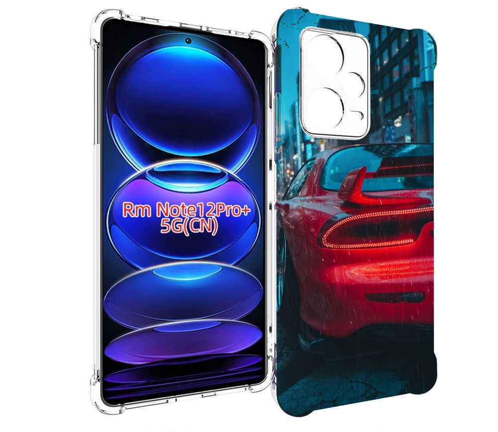 

Чехол MyPads мазда-рх7 для Xiaomi Redmi Note 12 Pro + Plus, Прозрачный, Tocco