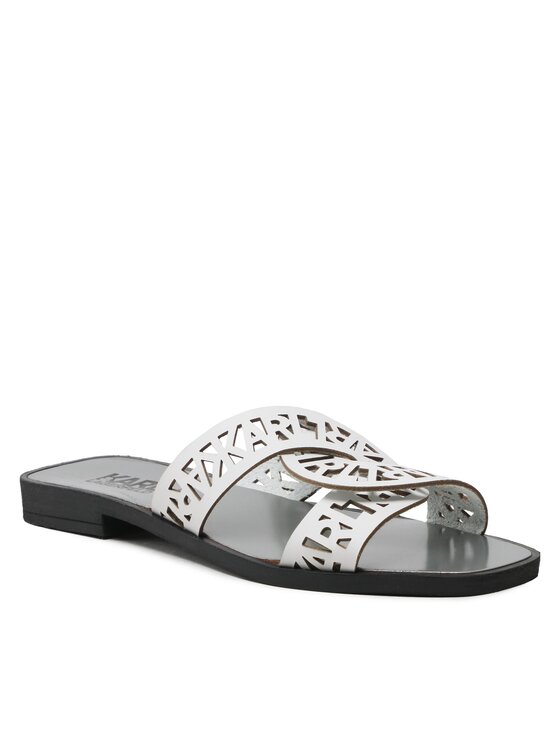 

Шлепанцы KL80429 KARL LAGERFELD белый 35 EU, KL80429