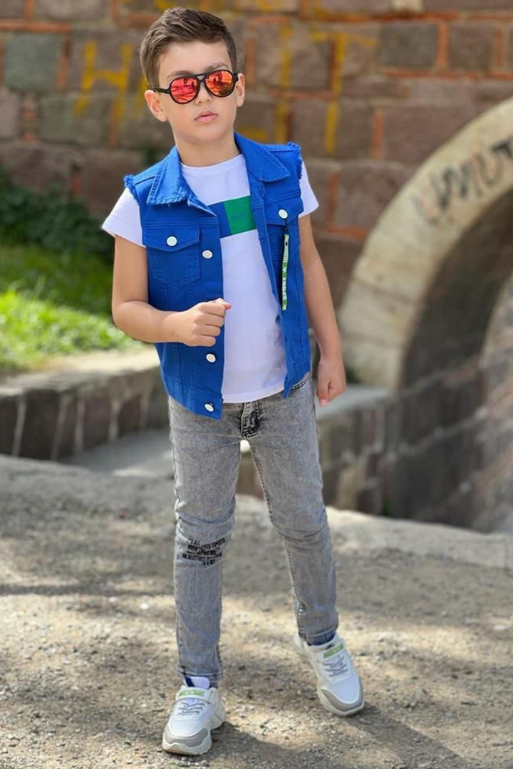 

Костюм Ricco Tarz р. 6-7 лет Синий, 4220904002 (доставка из-за рубежа), 4220904002