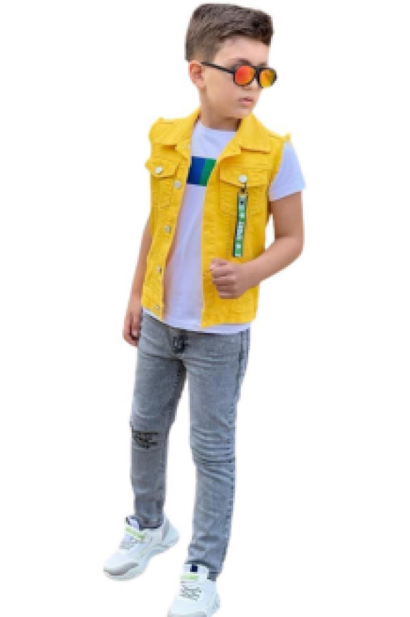

Костюм Ricco Tarz р. 6-7 лет Желтый, 4220904001 (доставка из-за рубежа), 4220904001