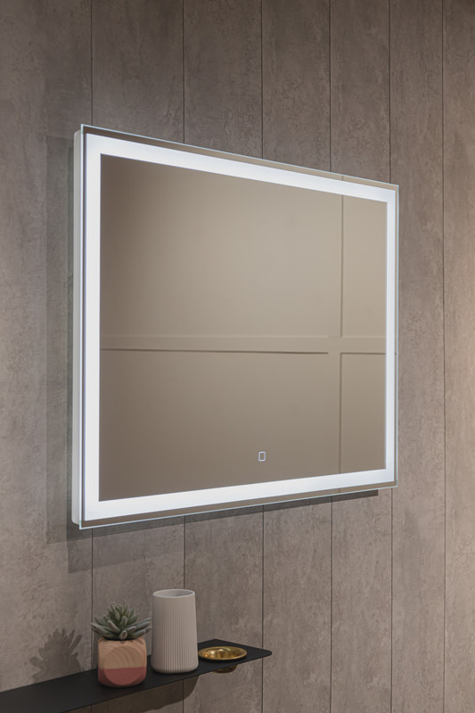 Зеркало для ванной Silver Mirrors Ливия 80х60 с подсветкой