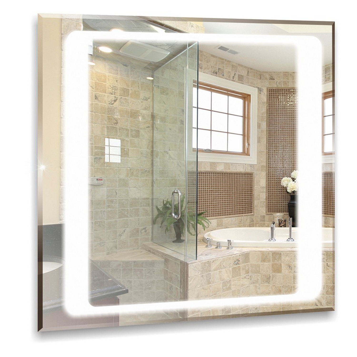 Зеркало д/ванной Mixline Орион 60х60 с подсветкой