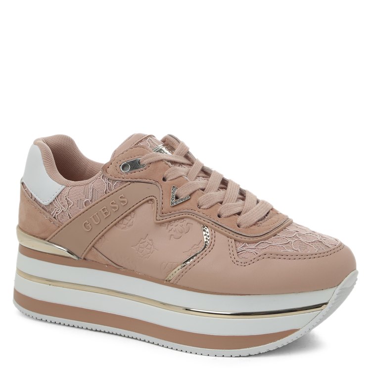 

Кроссовки женские Guess FL7HARFAL12 бежевые 40 EU, FL7HARFAL12