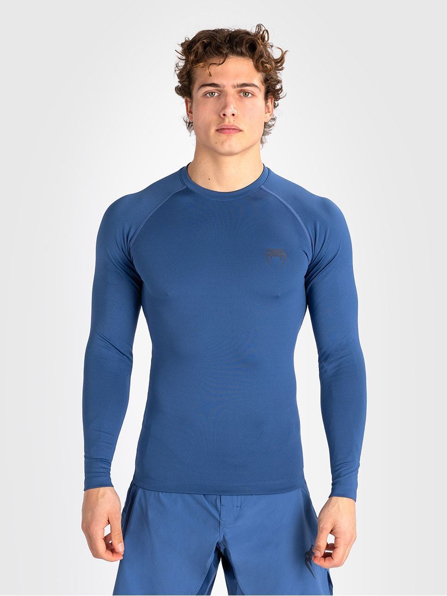 Рашгард Venum Contender Blue L/S S