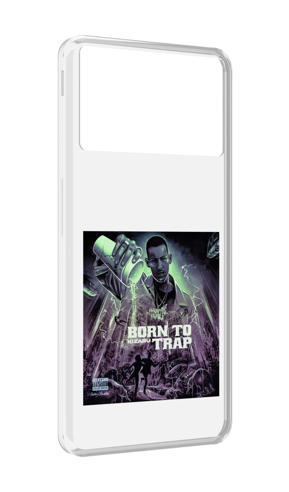 

Чехол MyPads Born to Trap Kizaru для ZTE Nubia Z40S Pro, Прозрачный, Tocco