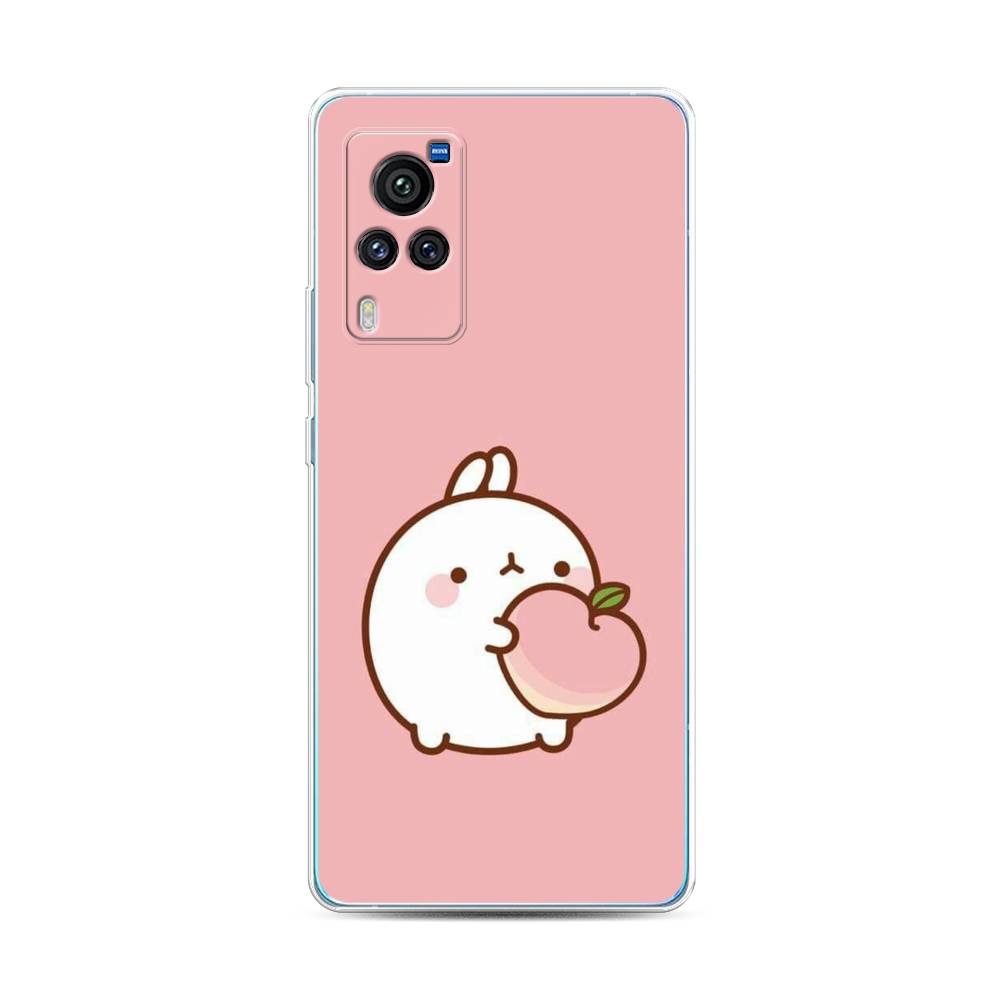 

Чехол Awog на Vivo X60 Pro "Кролик с персиком", Разноцветный, 263850-1