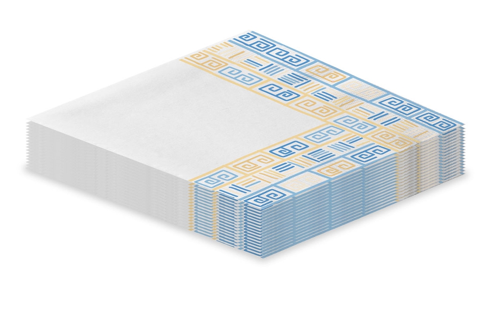 Набор бумажных салфеток для праздника ND Play Мозаика 40шт, 304248