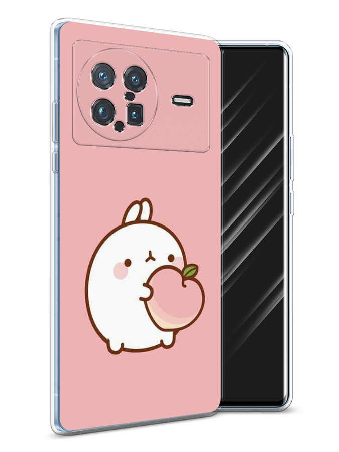 

Чехол Awog на Vivo X Note "Кролик с персиком", Разноцветный, 266950-1