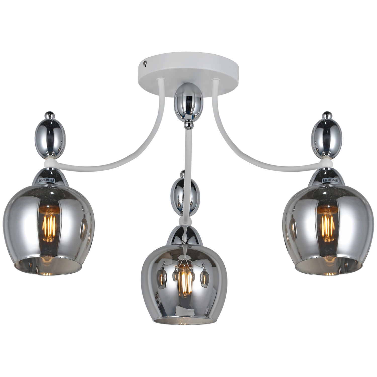 

Потолочная люстра Illumico IL8258-3COU-79 WH CR, 365094