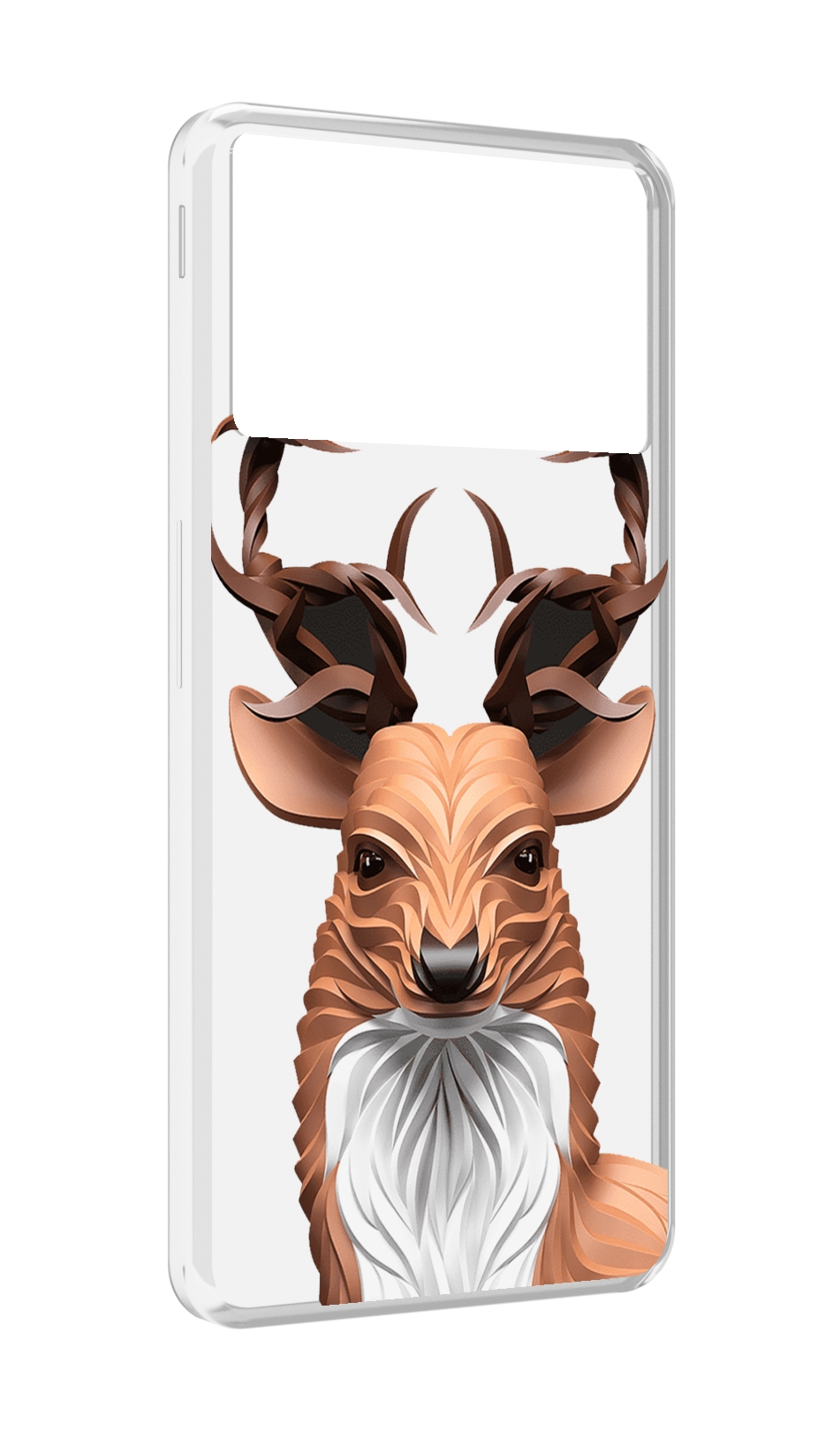 

Чехол MyPads 3D-олень для ZTE Nubia Z40S Pro, Прозрачный, Tocco
