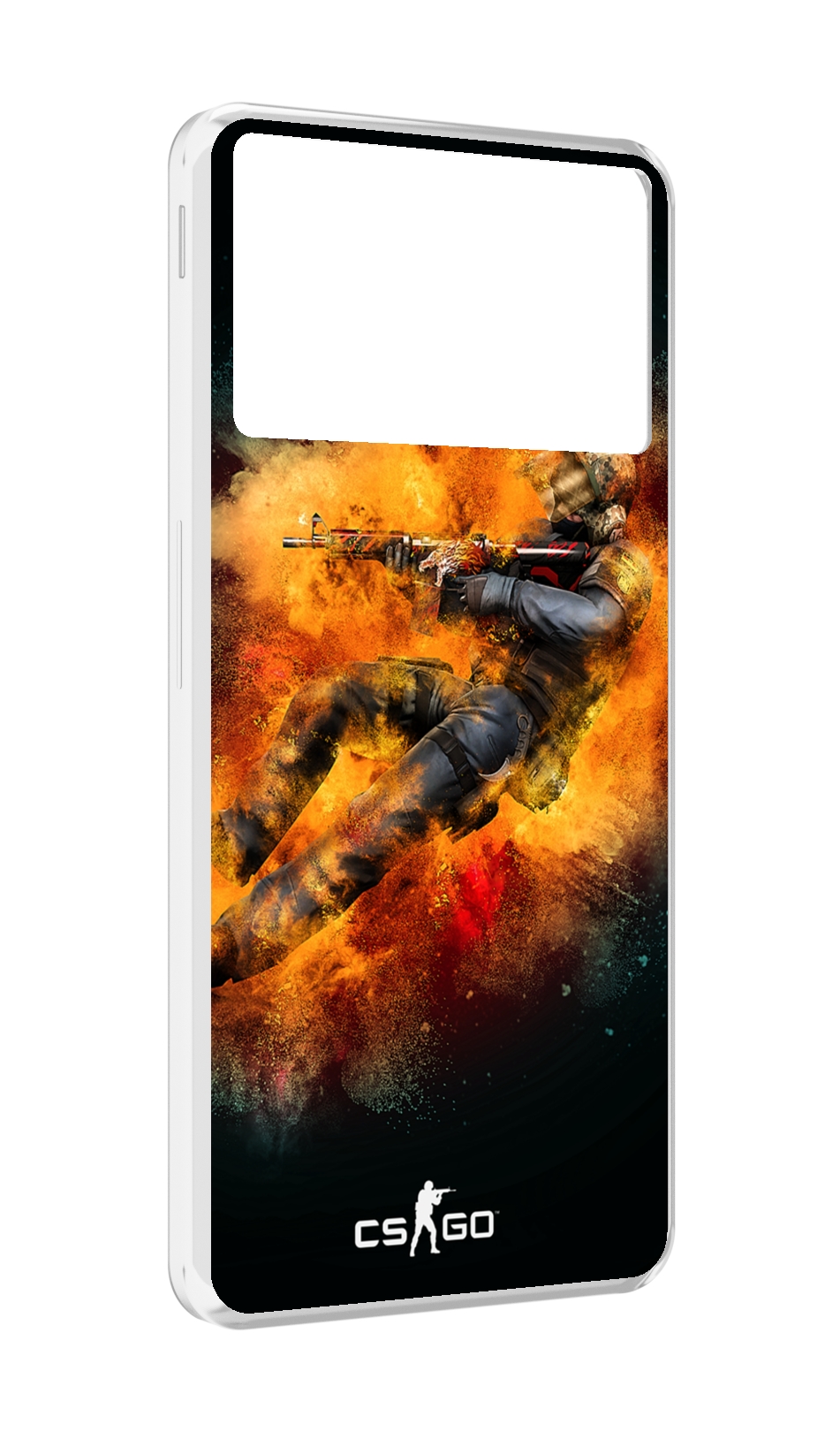

Чехол MyPads CS-go Контр-террорист для ZTE Nubia Z40S Pro, Прозрачный, Tocco