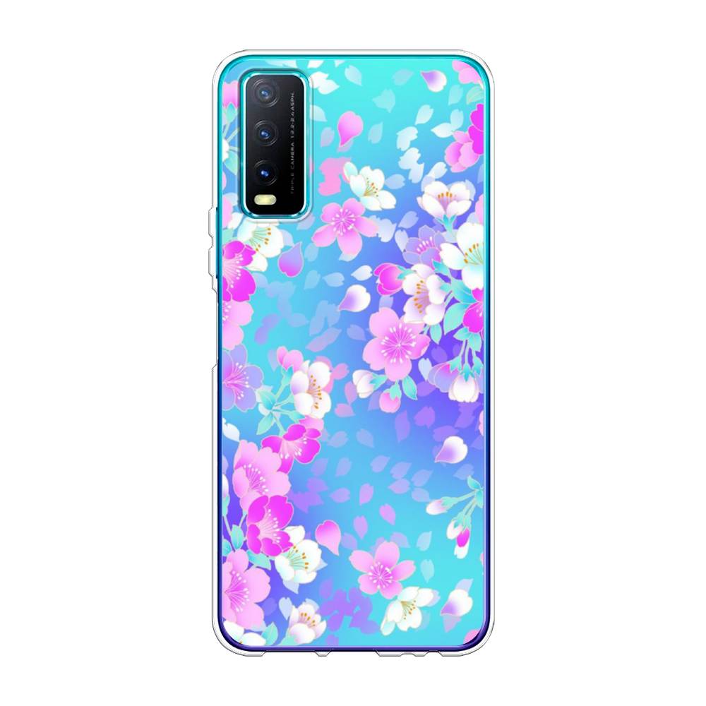 

Чехол Awog на Vivo Y20 "Яблоневые цветы", Разноцветный, 263650-8