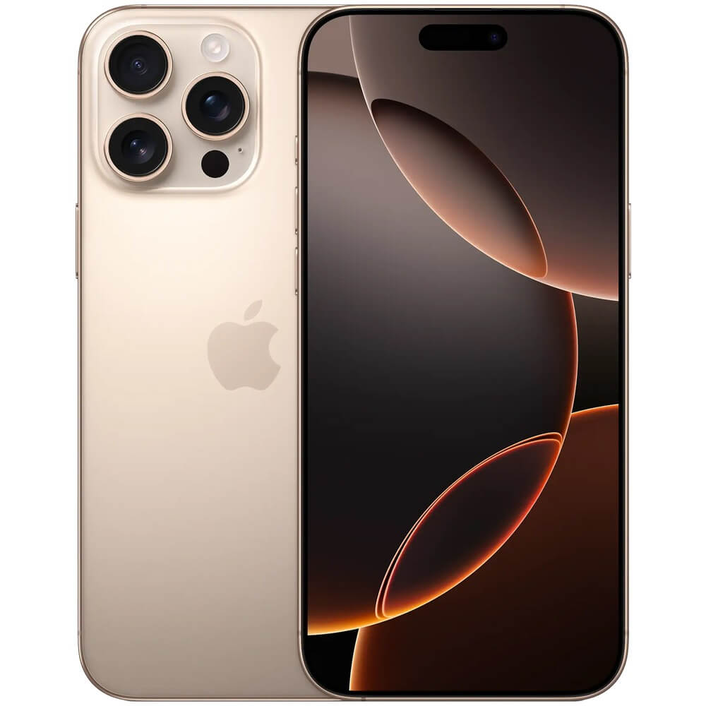 

Смартфон Apple iPhone 16 Pro Max 1 Тб песчаный титановый, iPhone 16 Pro Max