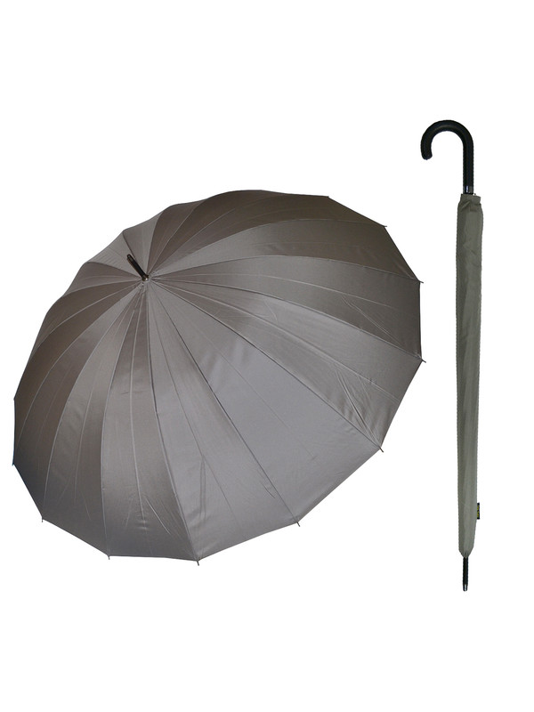 Зонт мужской Ame Yoke Umbrella L80 серый