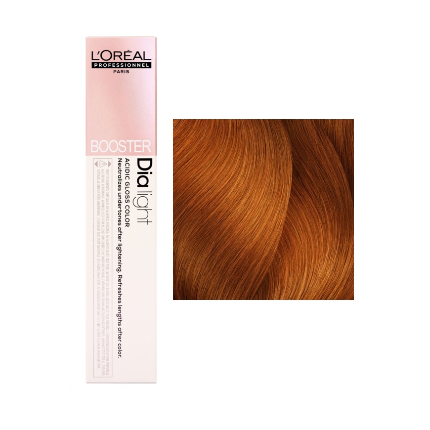 

Краска для волос LOreal Professionnel Dia Light Booster Copper 50 мл, Блонд