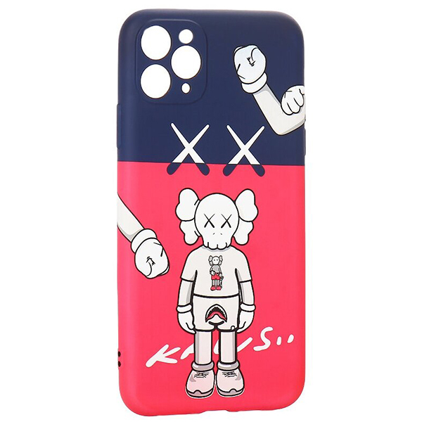 фото Чехол для iphone 11 pro luxo с принтом kaws j44