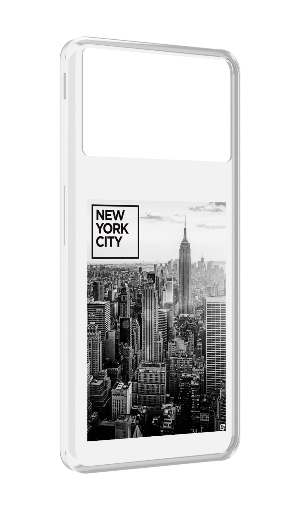 

Чехол MyPads черно белый Нью-Йорк для ZTE Nubia Z40S Pro, Прозрачный, Tocco