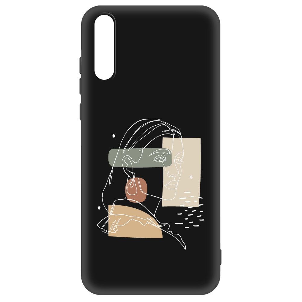 

Чехол-накладка Krutoff Soft Case Уверенность для Huawei Y8P черный