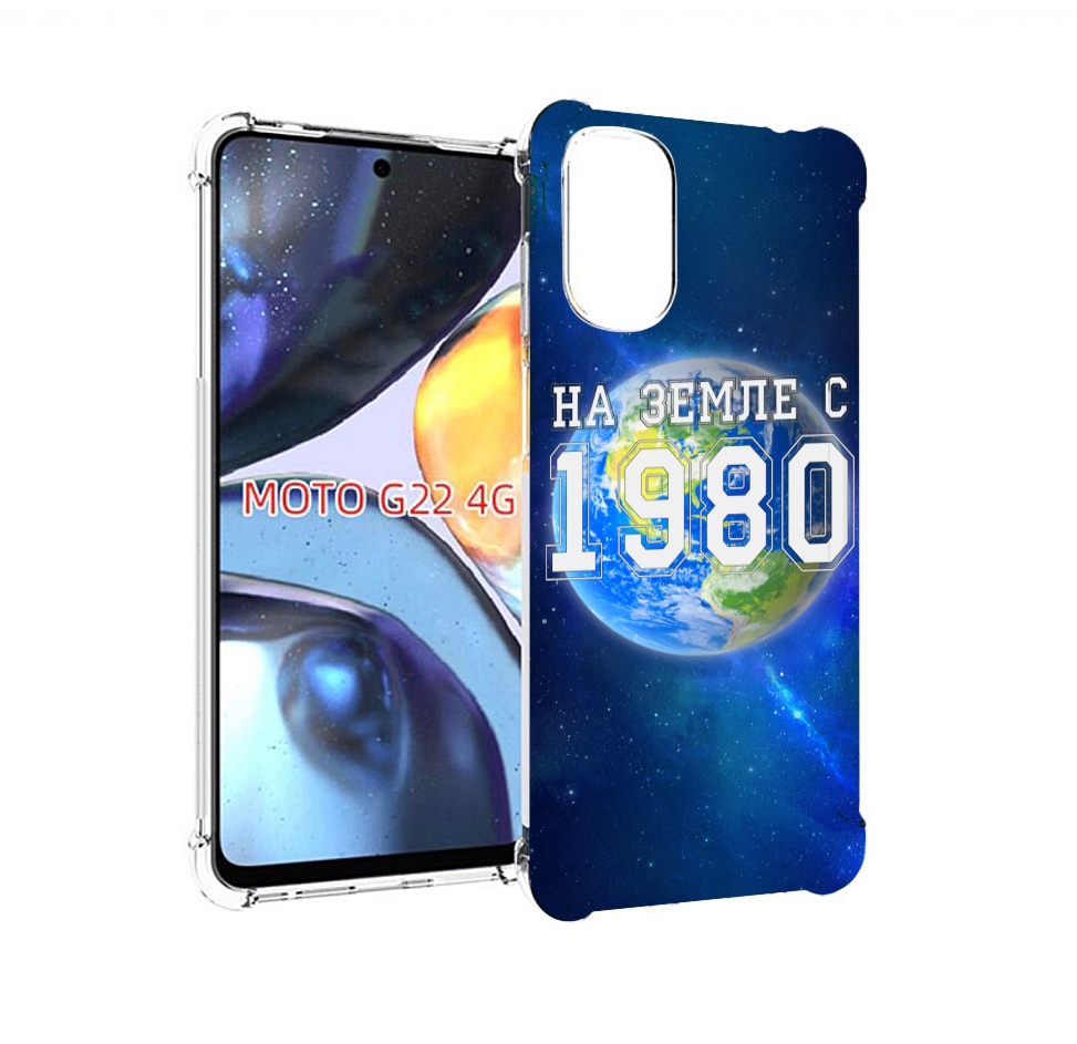 

Чехол MyPads На-Земле-с-1980 для Motorola Moto G22 4G, Прозрачный, Tocco