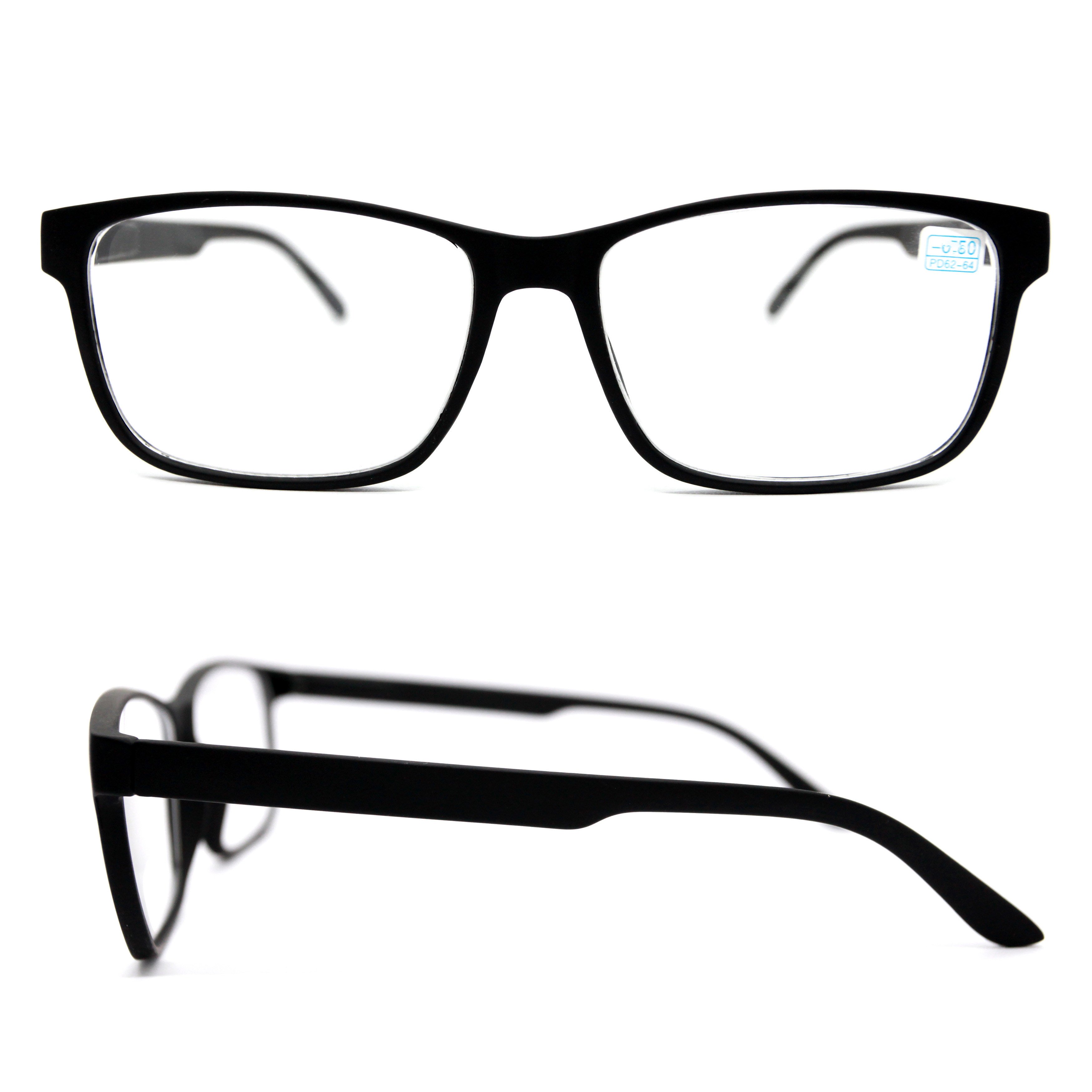 Готовые очки для зрения ВОСТОК 6642 -4,00, без футляра, черный, РЦ 62-64