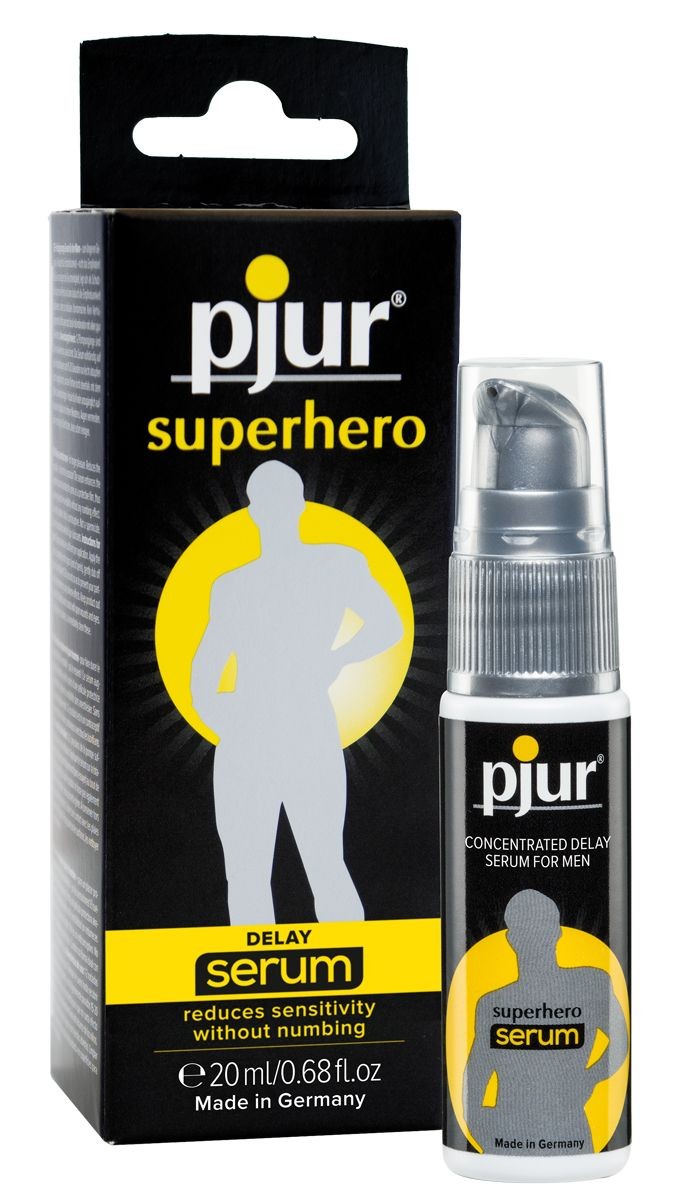 фото Сыворотка-пролонгатор для него pjur superhero delay serum 20 мл