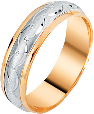 

Кольцо обручальное из красного золота р.20.5 Yaselisa M-1097k, M-1097k