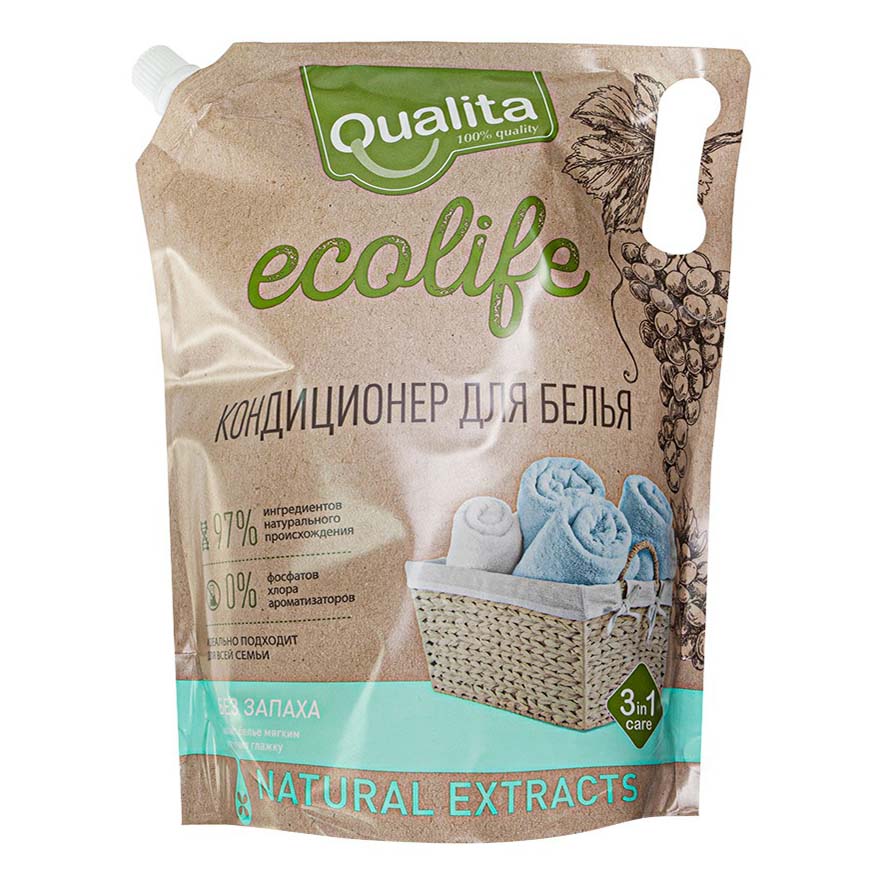 

Кондиционер для белья Qualita Ecolife 1,3 л