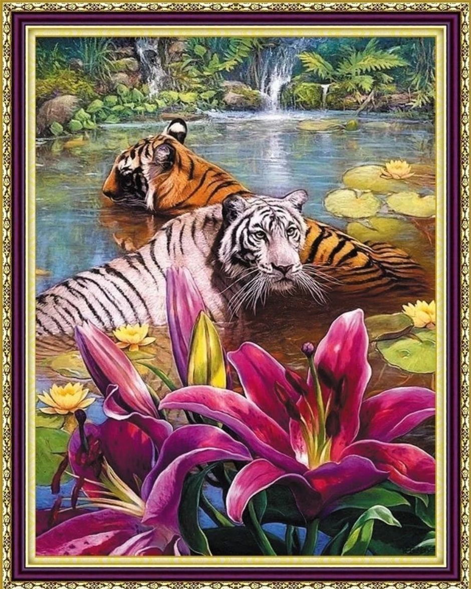 Алмазная мозаика на подрамнике животные. Алмазная мозаика на подрамнике животные. Алмазная мозайка семья тигров. Алмазная мозаика "леопард", 40х50см. Фэнтези картины пейзажи с пегасом.