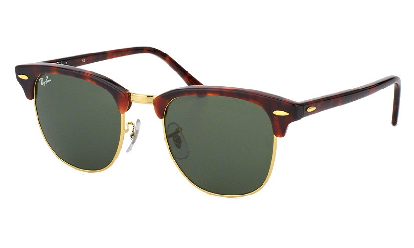 Солнцезащитные очки унисекс Ray-Ban ORB3016 зеленые