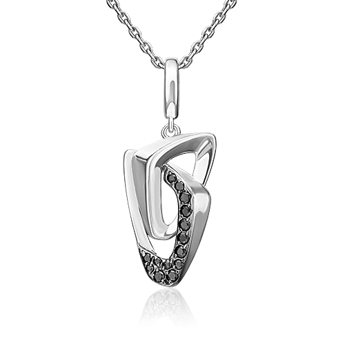 

Подвеска из серебра PLATINA jewelry 03-3395-00-402-0200, фианит, 03-3395-00-402-0200