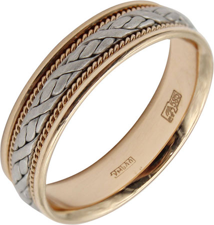 

Кольцо обручальное из красного золота р. 20 Yaselisa HM-2212k, HM-2212k