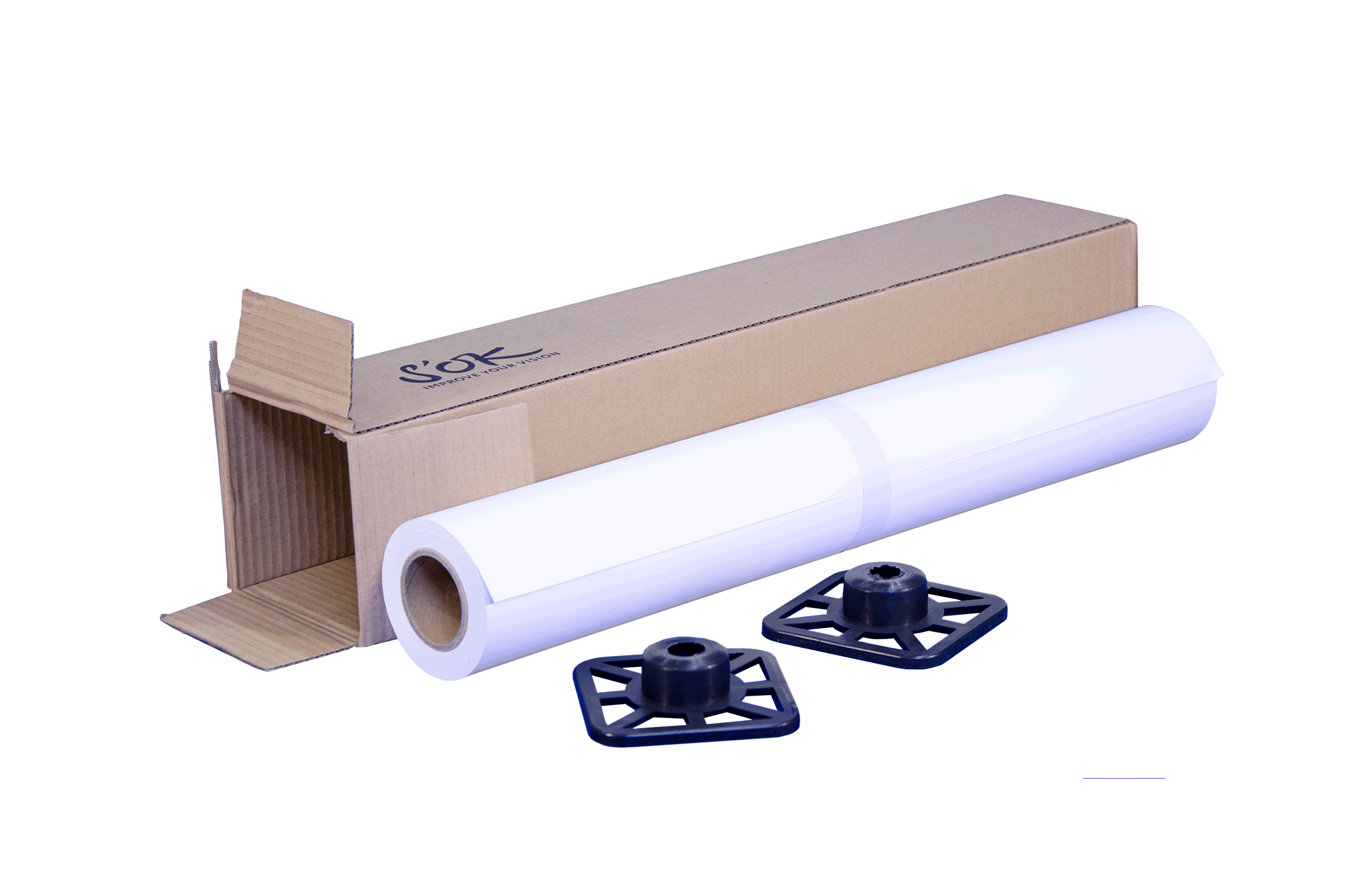 

Бумага для плоттера S'OK SP045M2090-610 матовая A1+, Белый, SP045M2090-610