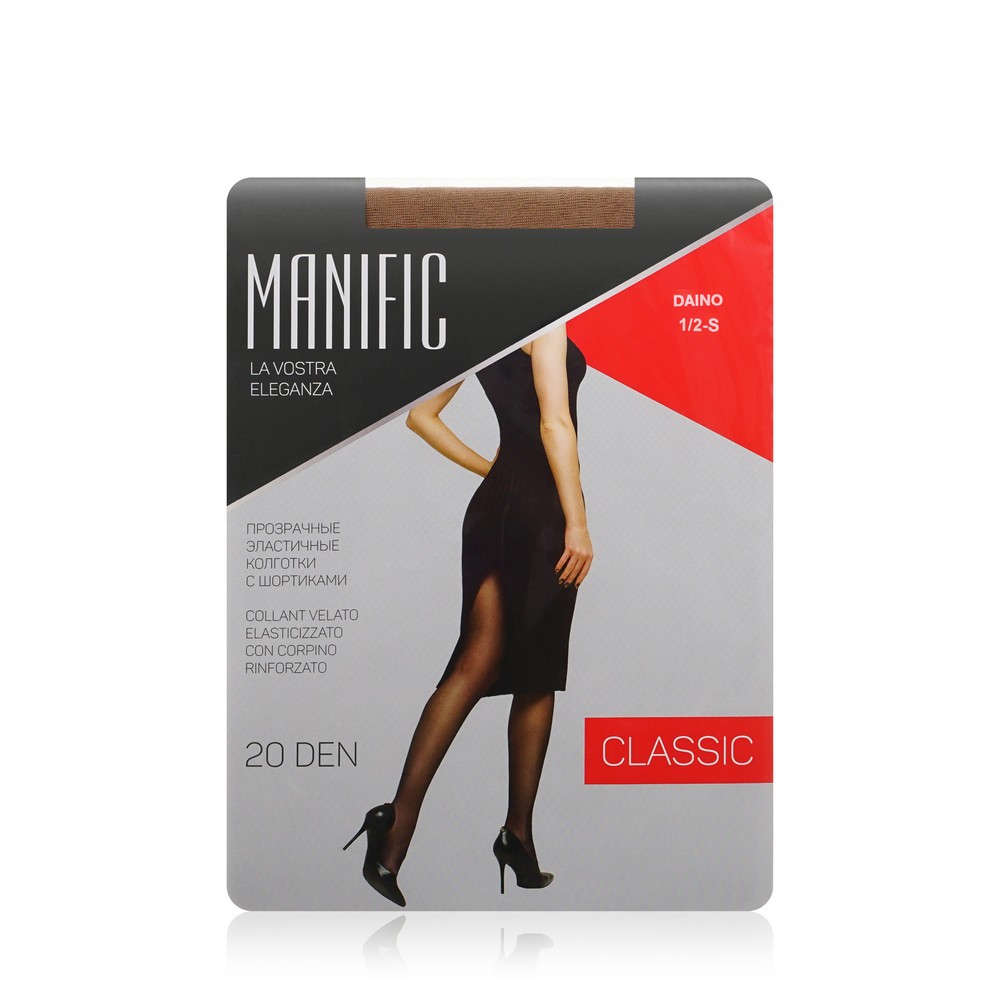 Колготки женские Manific Classic бежевые S