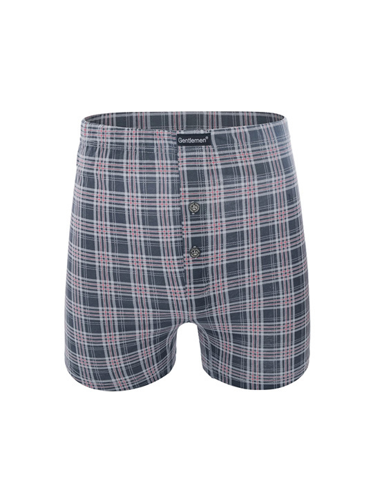 

Трусы мужские Gentlemen боксеры серые XXL, Серый, боксеры