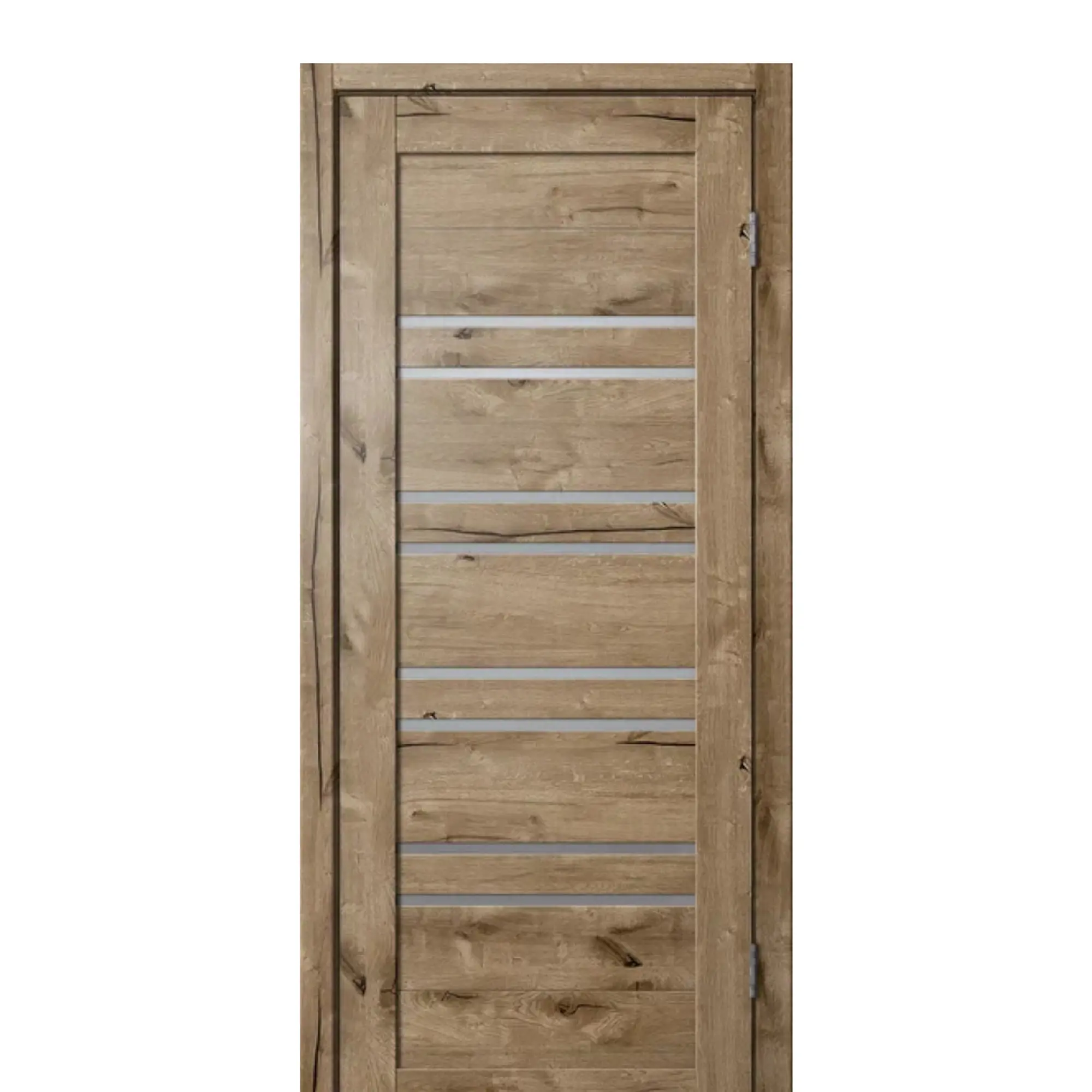 Межкомнатная дверь PAULINIDOR PD2270 в комплекте с фурнитурой ЭКОШПОН, 800 х 2000, Пацифик