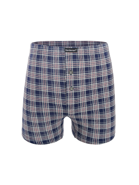 

Трусы мужские Gentlemen боксеры синие XXL, Синий, боксеры