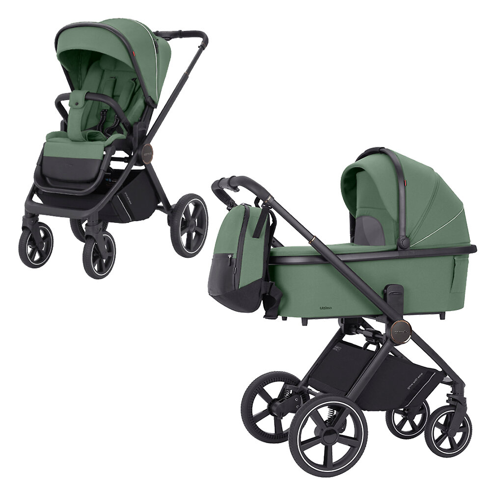 

Коляска 2в1 Carrello Ultimo, цвет Fern Green / Black Frame, Ultimo