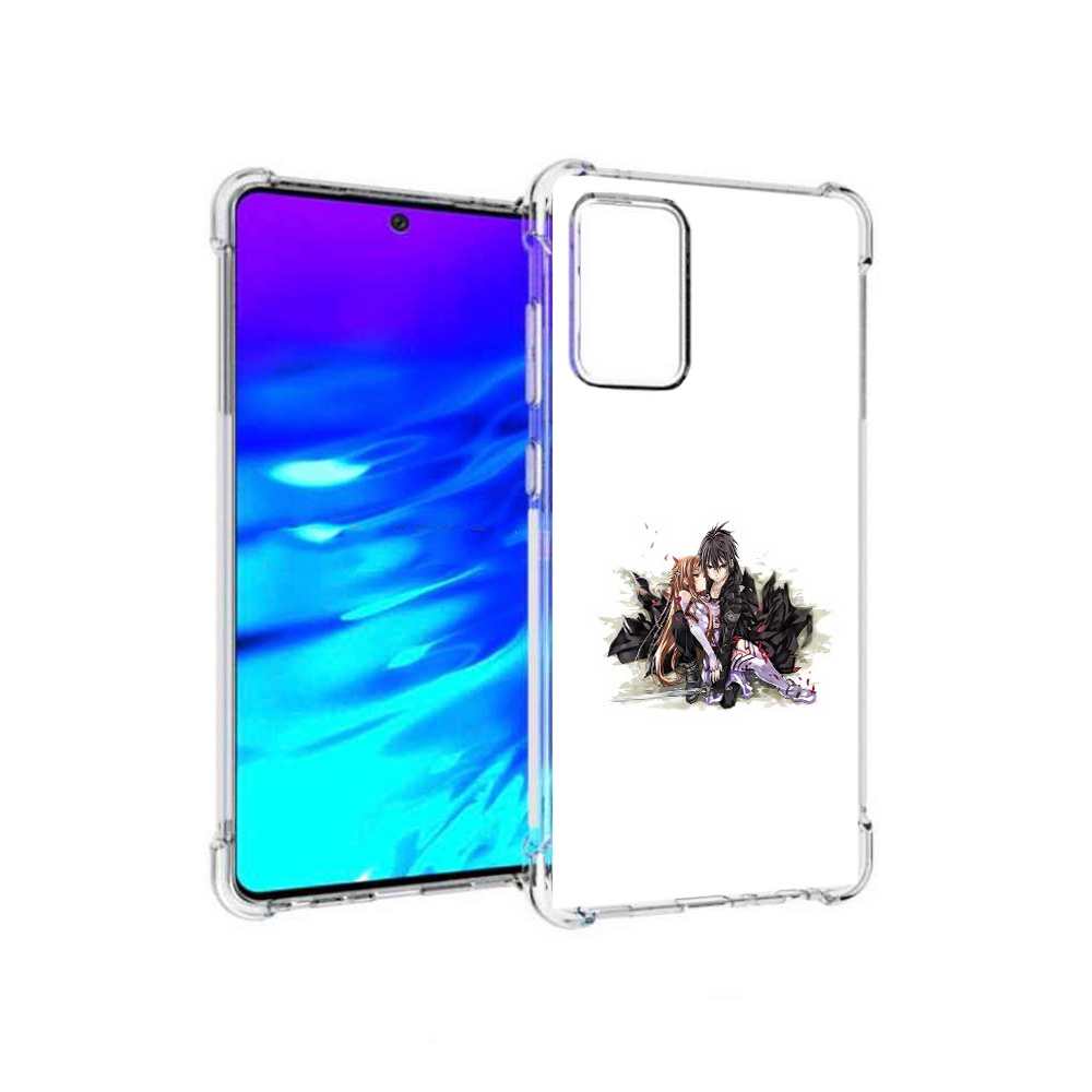 

Чехол MyPads Tocco для Samsung Galaxy A72 аниме асуна (PT158633.553.222), Прозрачный, Tocco