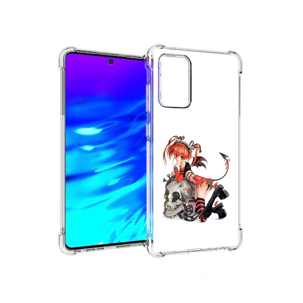 

Чехол MyPads Tocco для Samsung Galaxy A72 аниме (PT158633.553.221), Прозрачный, Tocco
