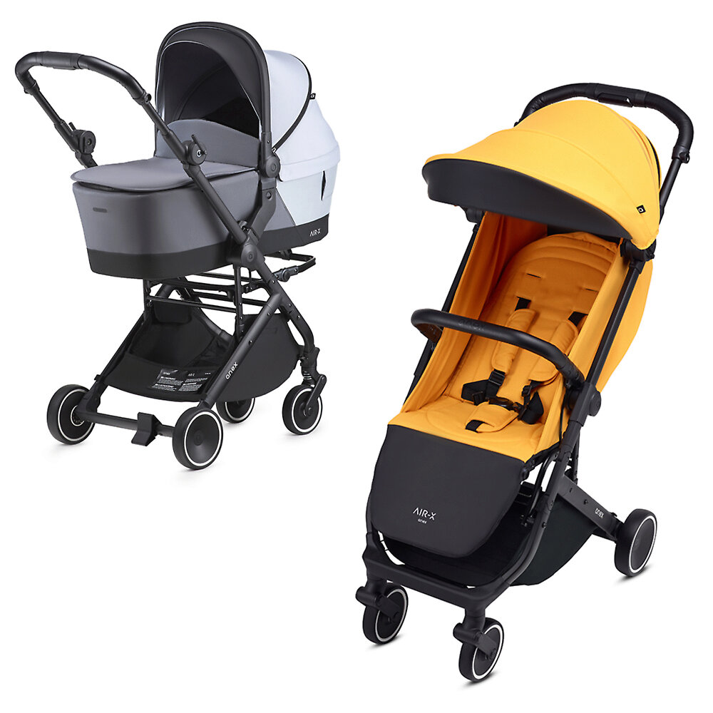 

Коляска 2в1 Anex Air-X, цвет Yellow / Gray, Air-X