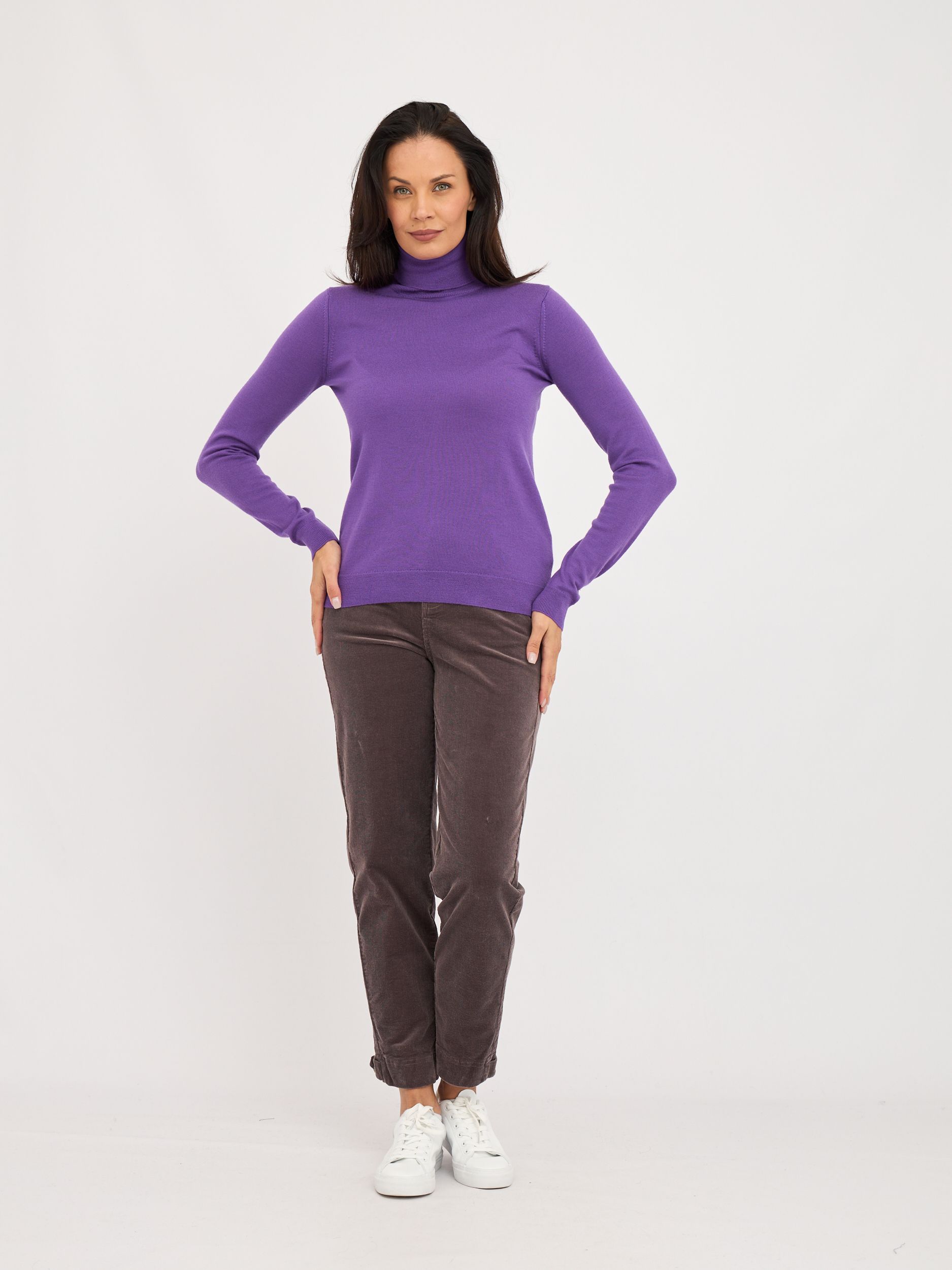 

Водолазка женская Glenfield D51CS021B-22P фиолетовая 2XL, Фиолетовый, D51CS021B-22P