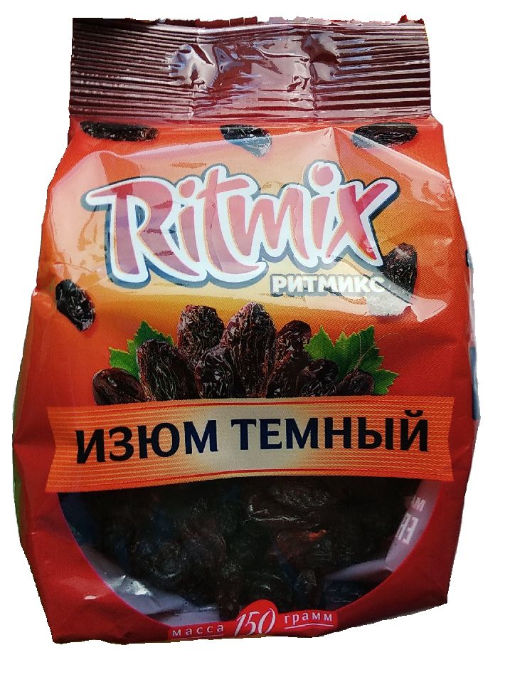 

Изюм Ritmix темный 150 г