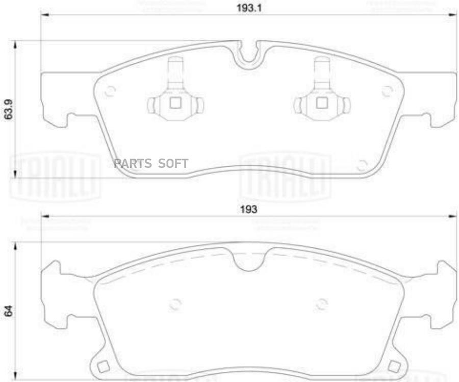 

Колодки Торм. Дл А/М Mercedes Ml (W166) (11-) Диск. Перед. 192X64 (Керам.) (Pf 4287Cr) Pro