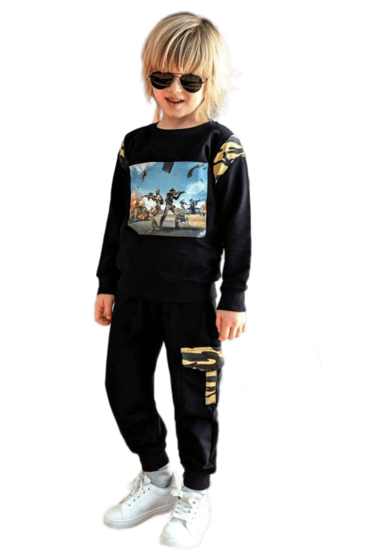 

Костюм Ricco Tarz р. 4-5 лет Черный, 4220308010 (доставка из-за рубежа), 4220308010