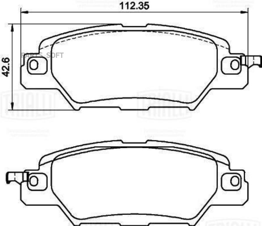 

Колодки Торм. Дл А/М Mazda Cx-5 (11-) Epb Диск. Зад. (Керам.) (Pf 2507Cr) Pro