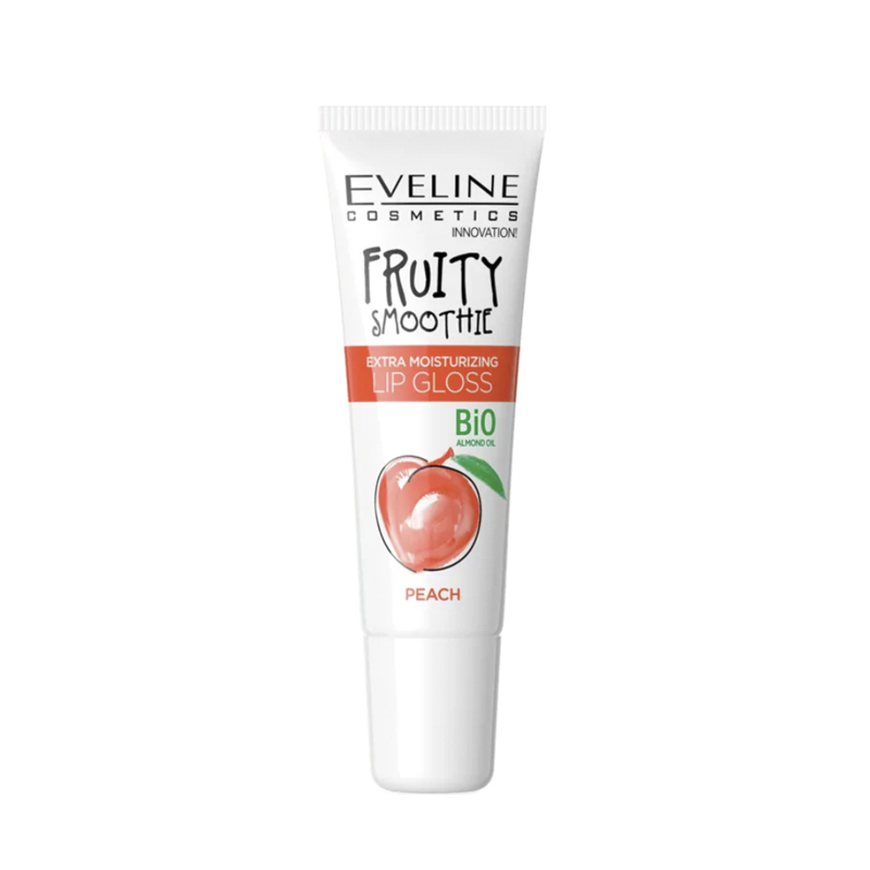 Блеск для губ Eveline Cosmetics Fruity Smoothie т.Peach блеск тинт для губ iscream yummy в пауче тон 01 peach