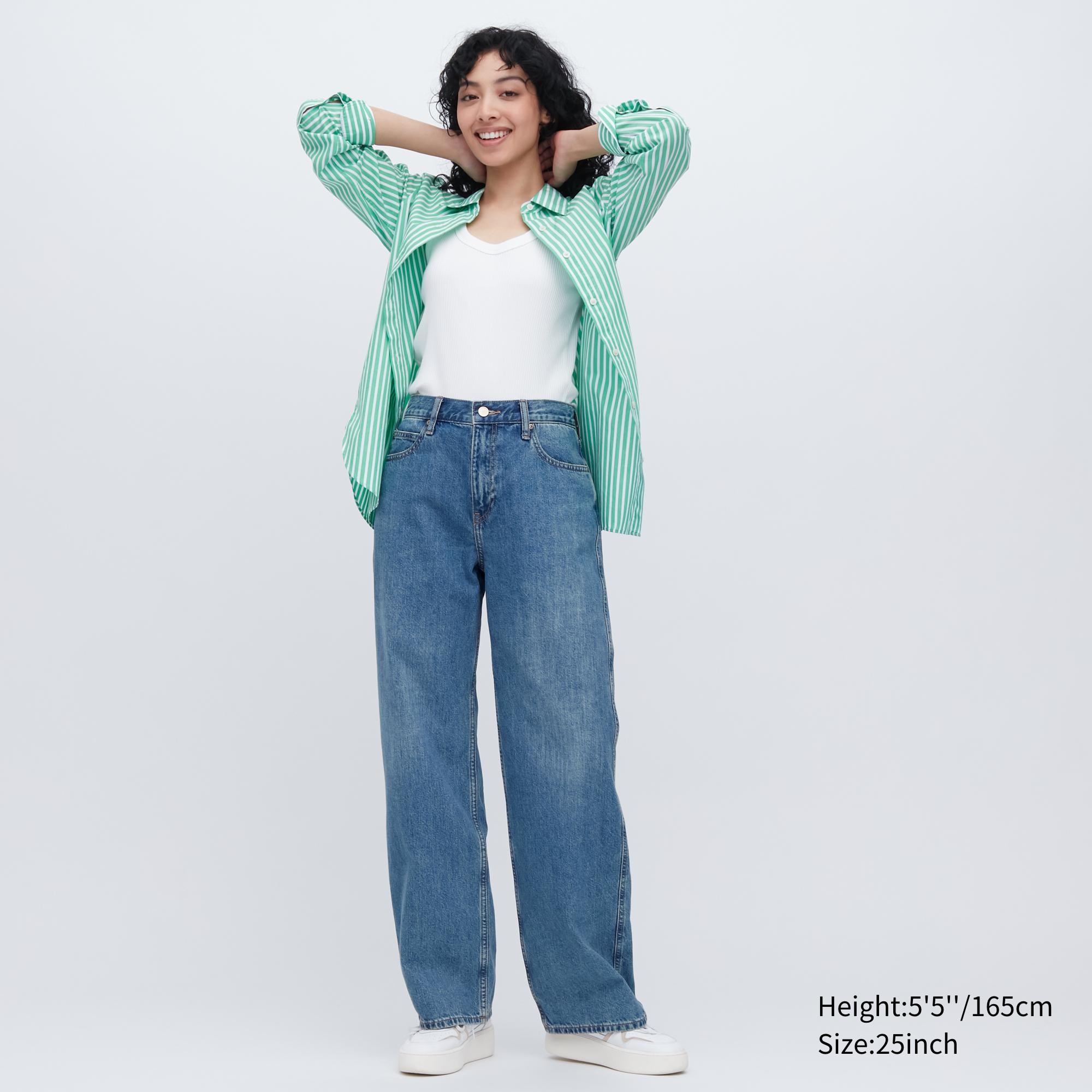 

Джинсы женские UNIQLO 454350COL66 синие 25/31 (доставка из-за рубежа), Синий, 454350COL66